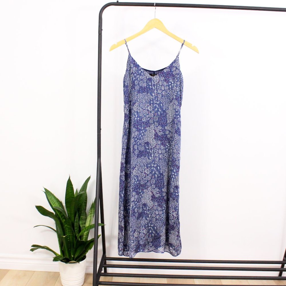 *Massimo Dutti Floral Spagetti Strap Midi Dress - Picture 3 of 7